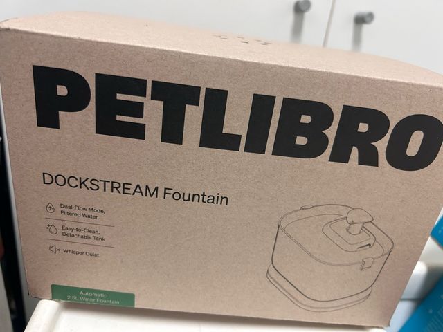 PETLIBRO DOCKSTREAM Fuente Agua Mascota- NUEVO
