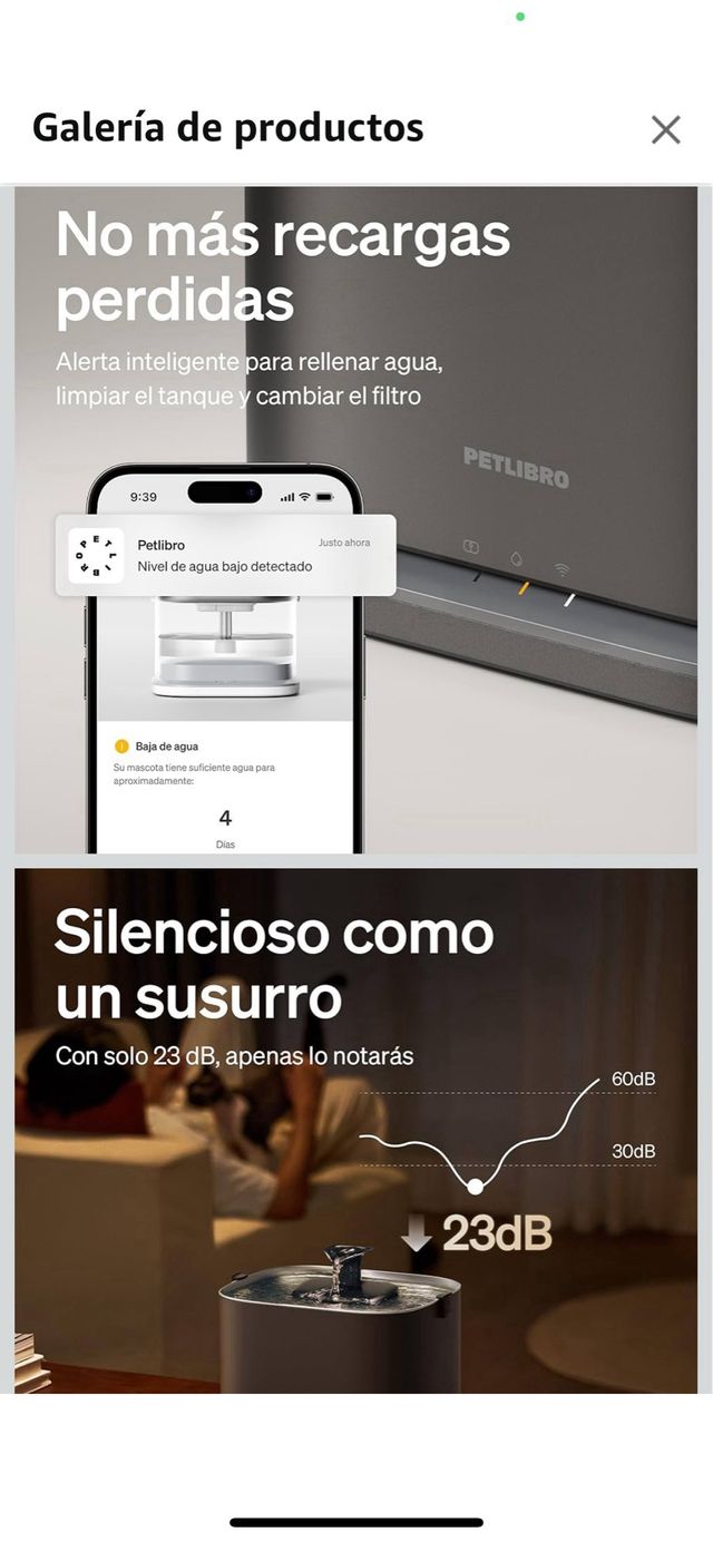 PETLIBRO DOCKSTREAM Fuente Agua Mascota- NUEVO