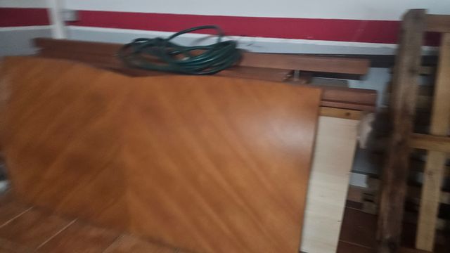 Cama canapé matrimonio + 2 mesitas