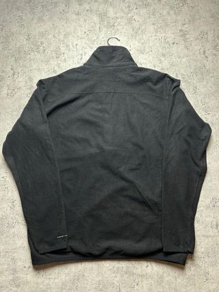 Columbia Black Half-Zip Fleece Pullover - Vintage