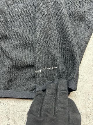 Columbia Black Half-Zip Fleece Pullover - Vintage