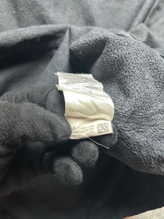 Columbia Black Half-Zip Fleece Pullover - Vintage