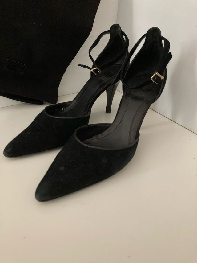 Zapatos de tacón negros mujer HUGO BOSS. Talla 39