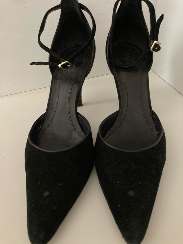 Zapatos de tacón negros mujer HUGO BOSS. Talla 39