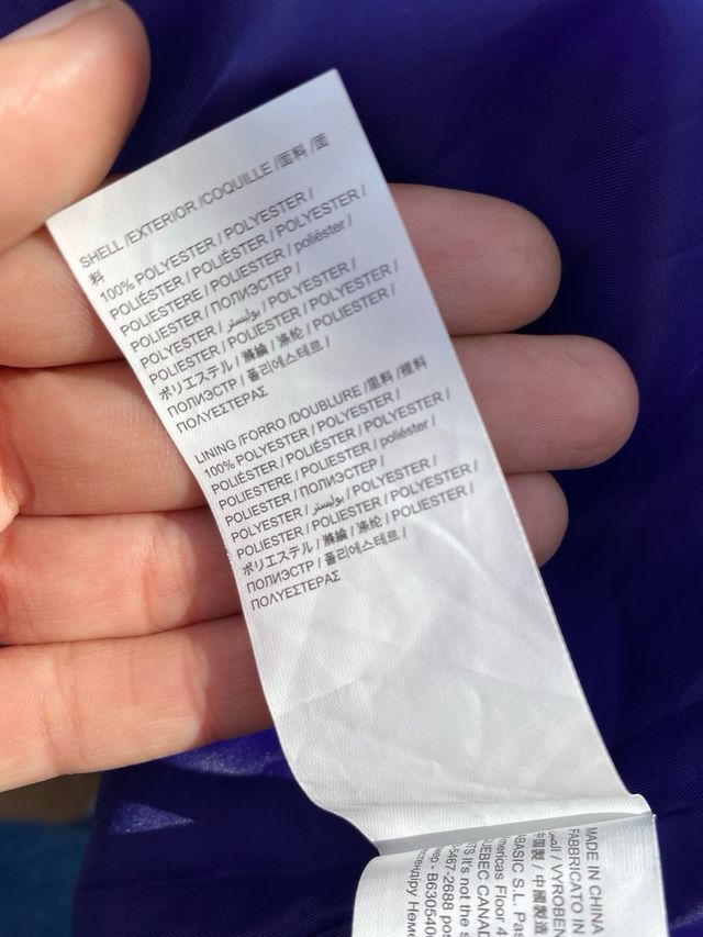 Chaqueta Desigual floral azul talla 44