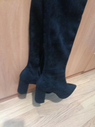 Botas altas mujer negras