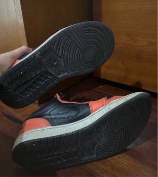 Nike Air Jordan 1 Low SE Preto Laranja