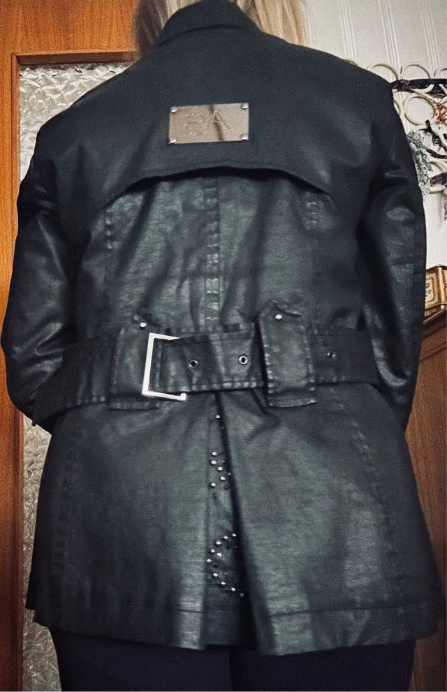 Trench donna nero