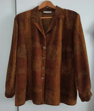 Blusa estampada mujer