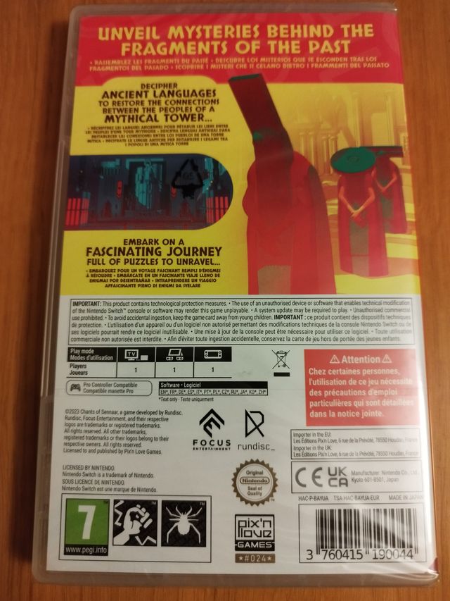 Chants of Sennaar - Nintendo Switch