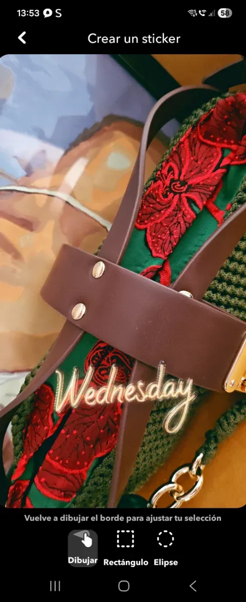 Bandolera tejida a mano - Hecha por encargo