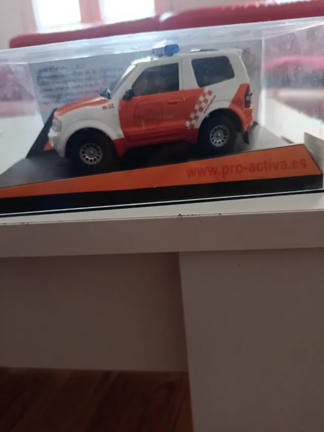 Scalextric Mitsubishi Montero Pro-Activa descatalo