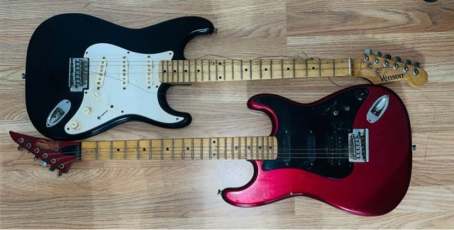 Guitarras Eléctricas Venson y Ovation