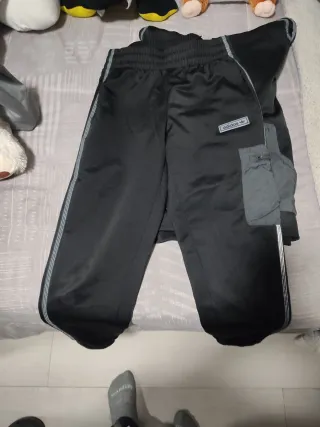 Lote Ropa Niño Adidas Negra y Gris