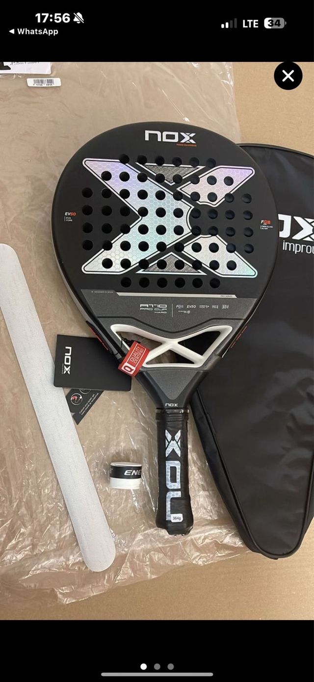Pala de pádel NOX AT 10 pro cup
