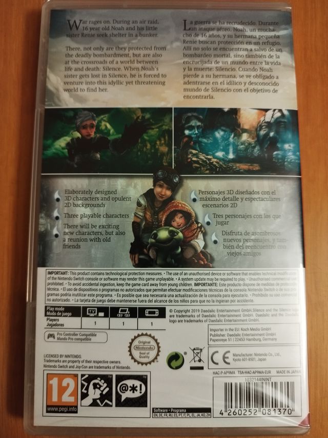 Silence - Nintendo Switch