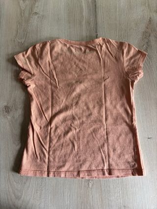 Maglietta color salmone bimba 6 anni In Extenso