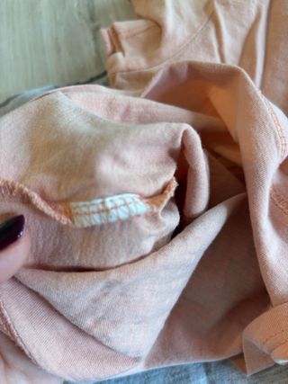 Maglietta color salmone bimba 6 anni In Extenso