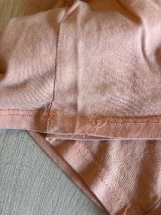 Maglietta color salmone bimba 6 anni In Extenso