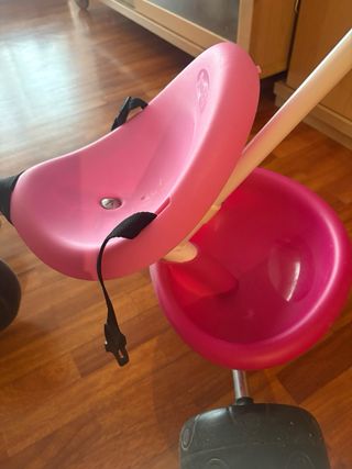 Triciclo Smoby rosa