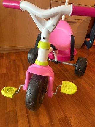Triciclo Smoby rosa