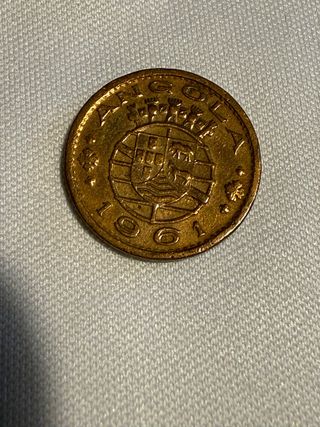 Angola Portoghese 50 centavos monete 1961