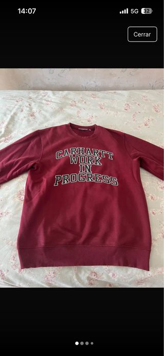 Sudadera Carhartt WIP granate