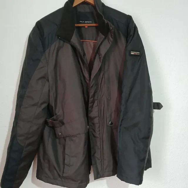 Chaqueta acolchadaHombre Marrón y Negra