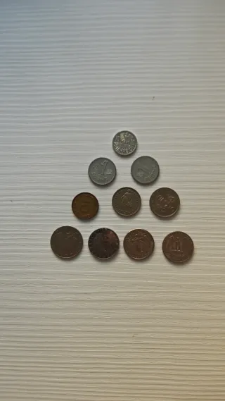 10 monete varie