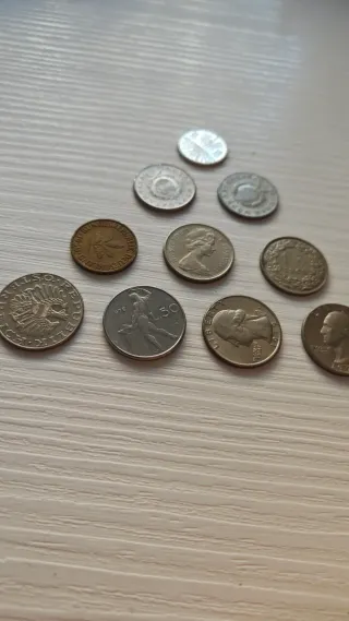 10 monete varie