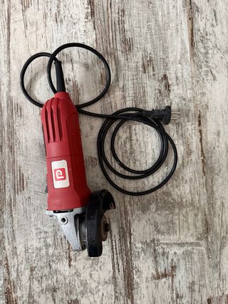 Amoladora angular roja
