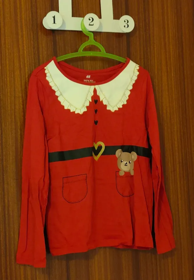 Conjunto Navideño camiseta y leggins