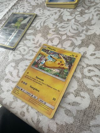 Carte Pokémon Pikachu mc Donald edition