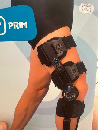 Rodillera ROM telescópica