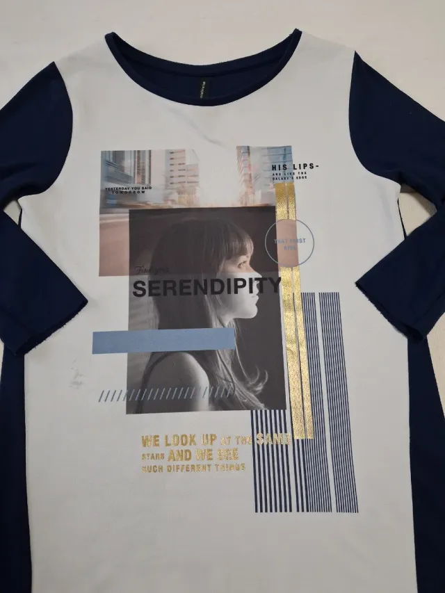 Camiseta T. M con estampado