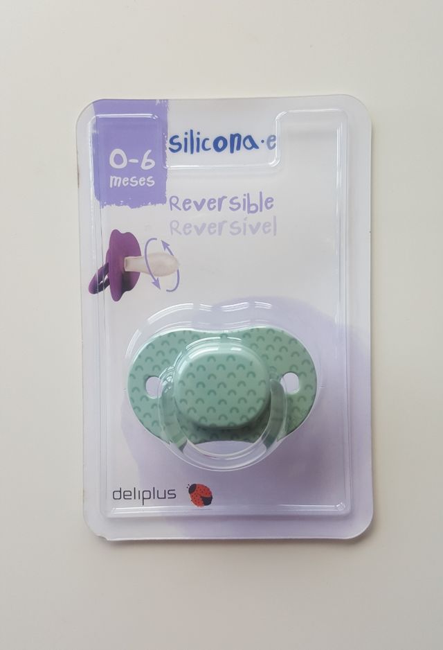 Chupete látex anatómico 0-6 meses Deliplus