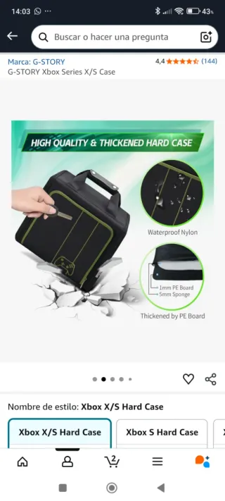 Mochila Transporte Xbox Series X/S G-STORY