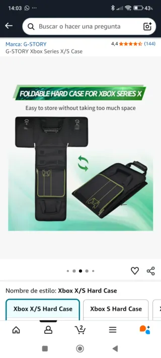 Mochila Transporte Xbox Series X/S G-STORY