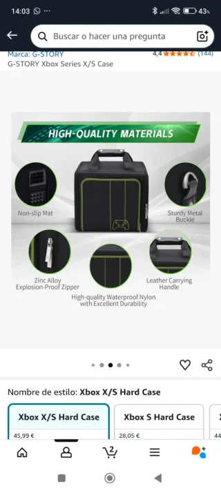 Mochila Transporte Xbox Series X/S G-STORY