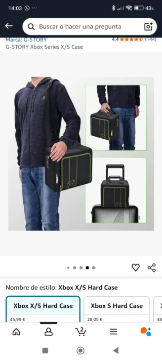 Mochila Transporte Xbox Series X/S G-STORY