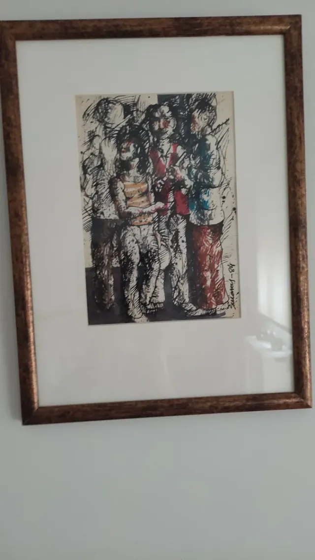 Tintas de Alfonso Sucasas - Romeria 1984