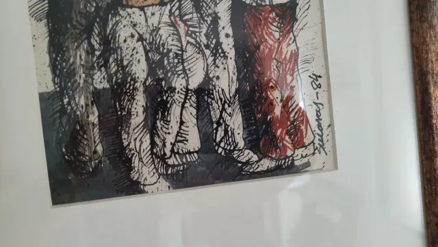 Tintas de Alfonso Sucasas - Romeria 1984