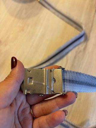 Cintura tessuto fibbia regolabile