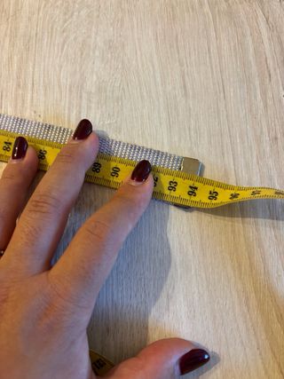 Cintura tessuto fibbia regolabile