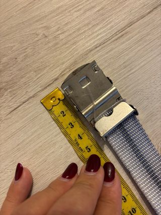 Cintura tessuto fibbia regolabile