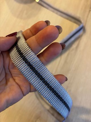 Cintura tessuto fibbia regolabile