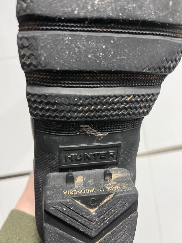 Botas Hunter caña ancha Talla 40