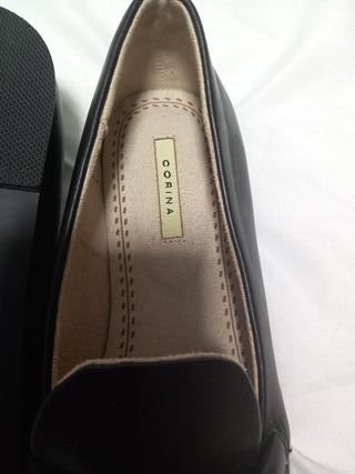 Zapatos de cuero negro