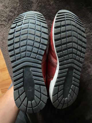 Zapatillas Cetti Piel Roja