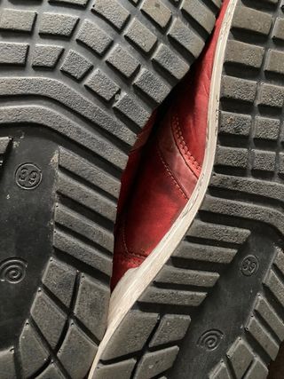 Zapatillas Cetti Piel Roja